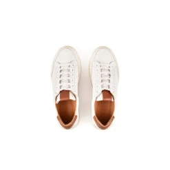 Pataugas BASALT/VTG H2H BLANC/CAMEL -Pataugas Chaussure 628055 908 BASKET HOMME BASALT VT H2H BLANC CAMEL 6
