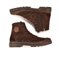 Pataugas AUTHENTIQUE M/ZIPS H4H CHOCOLAT -Pataugas Chaussure 628190 BOOTS HOMME OG M ZIPS H4H CHOCOLAT 6WEB
