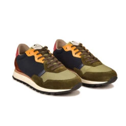 Pataugas ASTATE/MIX H4H KAKI 12 Pataugas ASTATE/MIX H4H KAKI -Pataugas Chaussure 628212 BASKET HOMME ASTATE H4H MIX KAKI 3