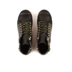 Pataugas BANJOU LATSA/MIX F4H NOIR/DORÉ 17 Pataugas BANJOU LATSA/MIX F4H NOIR/DORÉ -Pataugas Chaussure 628259 946 BASKET HAUTE FEMME LATSA MIX F4H NOIR DORE 6