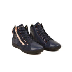 Pataugas PALME/MIX F4H MARINE/ROSE 11 Pataugas PALME/MIX F4H MARINE/ROSE -Pataugas Chaussure 628270 922 BASKET FEMME PALME MIX F4H MARINE ROSE 4