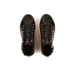 Pataugas PALME/MIX F4H NOIR/DORÉ 16 Pataugas PALME/MIX F4H NOIR/DORÉ -Pataugas Chaussure 628270 946 BASKET FEMME PALME MIX F4H NOIR DORE 6