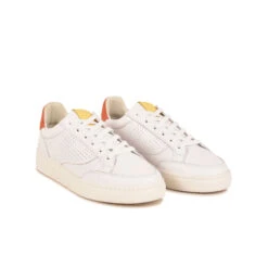 Pataugas BASALT/N F2H BLANC/CORAIL -Pataugas Chaussure BASKET FEMME BASALT N F2I BLANC CORAIL 628053 936 4