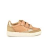 Pataugas BASALTE S/N F2I BEIGE/DORÉ -Pataugas Chaussure BASKET FEMME BASALTE S N F2I BEIGE DOREE 628444 931 1