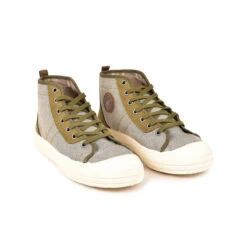 Pataugas ETCHE M/MIXTC F4I KAKI 11 Pataugas ETCHE M/MIXTC F4I KAKI -Pataugas Chaussure BASKET FEMME ETCHE M MIXTC F4I KAKI 628485 554 4