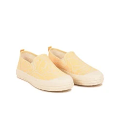 Pataugas ETCHE SO/MF F2I JAUNE -Pataugas Chaussure BASKET FEMME ETCHE SO MF F2I JAUNE 628381 200 4