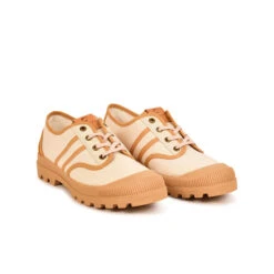Pataugas AUTHENTIQUE L/MIXTC F2I BEIGE 11 Pataugas AUTHENTIQUE L/MIXTC F2I BEIGE -Pataugas Chaussure BASKET FEMME OG L MIXTC F2I BEIGE 628353 150 4