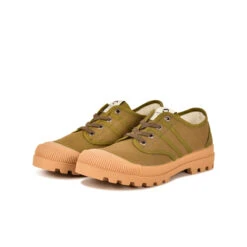 Pataugas AUTHENTIQUE L/T F2H VERT MILITAIRE 12 Pataugas AUTHENTIQUE L/T F2H VERT MILITAIRE -Pataugas Chaussure BASKET FEMME OG L T F2H VERT MILITAIRE 5