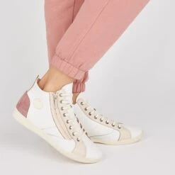 Pataugas PALME/PER F2I ROSE -Pataugas Chaussure BASKET FEMME PALME PER F2I ROSE 628402 300 Porte 1