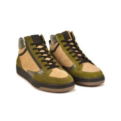 Pataugas BASALTE M/ZMIX H4I TAUPE -Pataugas Chaussure BASKET HOMME BASALT ZMIX H4I TAUPE 628472 154 4