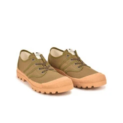 Pataugas AUTHENTIQUE L/T H2H VERT MILITAIRE -Pataugas Chaussure BASKET HOMME OG L T H2H VERT MILITAIRE 628086 556 4