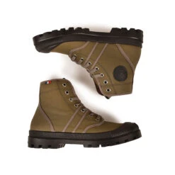 Pataugas AUTHENTIQUE/W MADE IN FRANCE F4G KAKI 11 Pataugas AUTHENTIQUE/W MADE IN FRANCE F4G KAKI -Pataugas Chaussure BOOTS FEMME AUTHENTIQUE KAKI 6