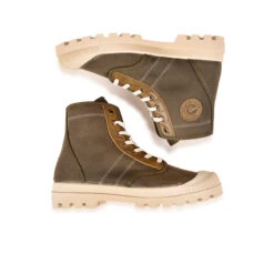 Pataugas AUTHENTIQUE M/SC F2I KAKI 15 Pataugas AUTHENTIQUE M/SC F2I KAKI -Pataugas Chaussure BOOTS FEMME OG M SC F2I KAKI 628343 554 6