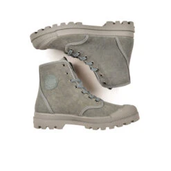 Pataugas AUTHENTIQUE M/TDLV F2I VERT DE GRIS 13 Pataugas AUTHENTIQUE M/TDLV F2I VERT DE GRIS -Pataugas Chaussure BOOTS FEMME OG M TDLV F2I VERT DE GRIS 628337 305 6