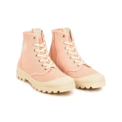 Pataugas AUTHENTIQUE M/ZIPTI F2I ROSE -Pataugas Chaussure BOOTS FEMME OG MID ZIP ROSE PALE 628347 300 4