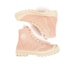 Pataugas AUTHENTIQUE M/ZIPTI F2I ROSE -Pataugas Chaussure BOOTS FEMME OG MID ZIP ROSE PALE 628347 300 6
