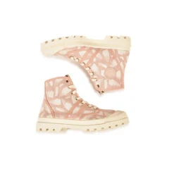 Pataugas AUTHENTIQUE WALKIE TALKIE GR F2H ROSE -Pataugas Chaussure BOOTS FEMME OG GR F2H POUDRE 6