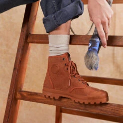 Pataugas AUTHENTIQUE M/TDLV F2I BRIQUE -Pataugas Chaussure F AUTHENTIQUE TDLV BRIQUE