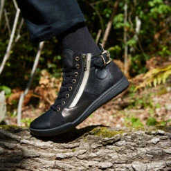 Pataugas PALME/MIX F4H NOIR/DORÉ 12 Pataugas PALME/MIX F4H NOIR/DORÉ -Pataugas Chaussure F Palme F2H Noir 263b3c89 adce 4700 b3a0 84f3c78b417d