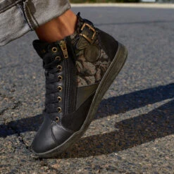 Pataugas PALME/VI F4H NOIR -Pataugas Chaussure F Palme WT F4H Noir