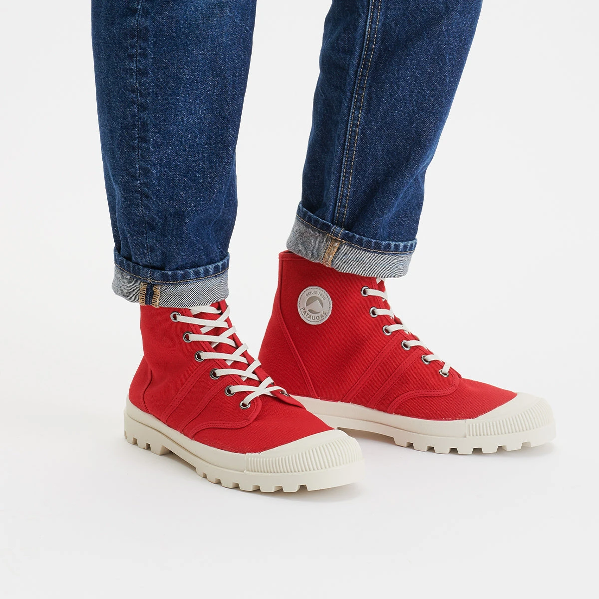 Pataugas AUTHENTIQUE/T H4G ROUGE 4 Pataugas AUTHENTIQUE/T H4G ROUGE – Image 2