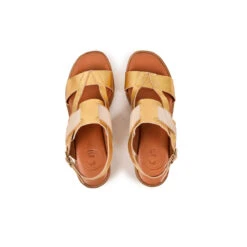 Pataugas RIA/MIX F2H DORE -Pataugas Chaussure SANDALE FEMME RIA MIX F2H DORE 6 9c8d50cb a838 4854 9d8e 4932496e6900